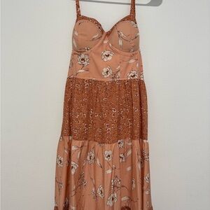 Floral Print Women's Dress